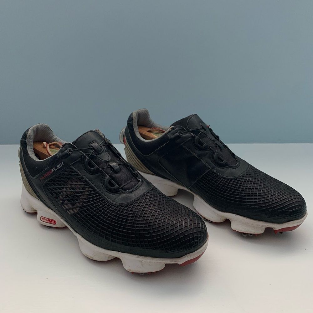 Footjoy Black and White Golf Shoes